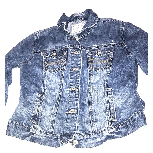 Aeropostale Jackets & Blazers - AEROPOSTALE Size Large Denim Jean Jacket Women♥️🦌